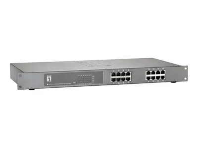 Produktbild von LevelOne FEP-1612W120 - Switch - 16 x 10/100 (PoE+)