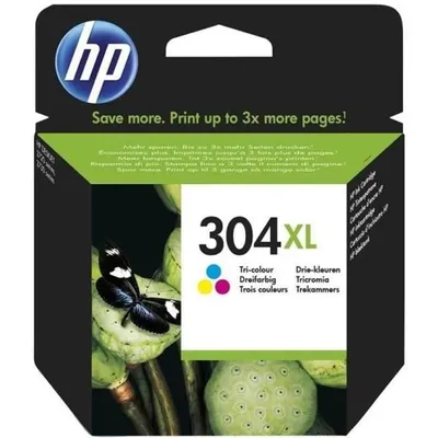 Immagine prodotto di Cartuccia d'inchiostro HP 304XL a tre colori originale (N9K07AE)