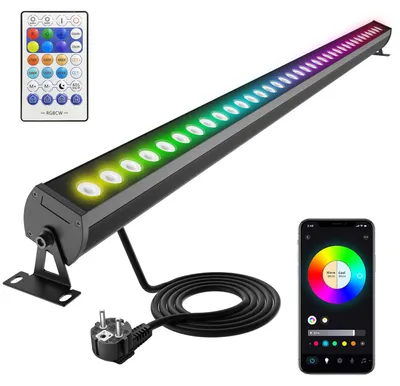 LED-Wallwasher 180 W RGBCW, dimmbar, IP65, App-Steuerung