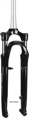 Immagine prodotto di Forcella SR Suntour SF18 NEX-E25 P+DS HLO 26' 26' Sospensione SR SF18 NEX-E25 HLO P, Taper SL 272mm AHead 63mm, nera opaca