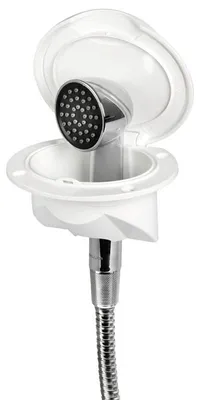 Immagine prodotto di Doccia a soffitto Nuvola Keji con tubo in acciaio inossidabile da 4 m, 1 pezzo