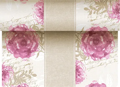 Produktbild von Tischläufer, stoffähnlich, PV-Tissue Mix "ROYAL Collection" 24 m x 40 cm lila "Provencal"