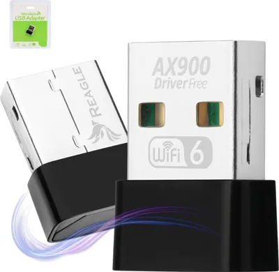 Zdjęcie produktu dla ADAPTER KARTA SIECIOWA WiFi 6 NA USB NANO Wi-Fi 900Mbps 5.8GHz WPA3 AX900