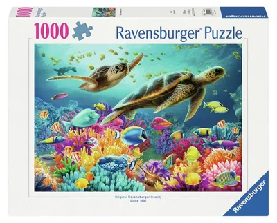 Obrázek produktu pro Ravensburger 12000577, 1000 kusů, Zvířata, 14 rok/roky