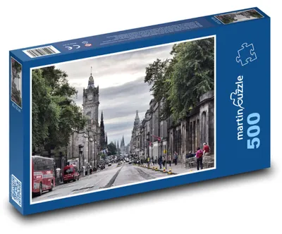 Obrázok produktu pre Puzzle 500 Edinburgh - Škótske mesto - martinpuzzle