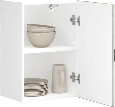 Produktbild von "2026 Promotion" Küchen-Hängeschrank - mit Stauraum - Kalmar Betongrau Holzwerkstoff - Mehrzweckschrank CC31286