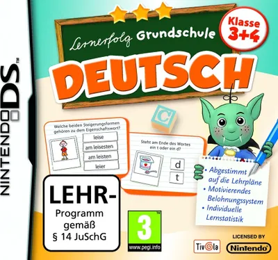 Produktbild von Lernerfolg Grundschule - Deutsch Klasse 3+4