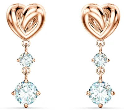 Productafbeelding van Swarovski 5517790 dameshorloge, met een horlogekast van roestvrij staal en een metalen band