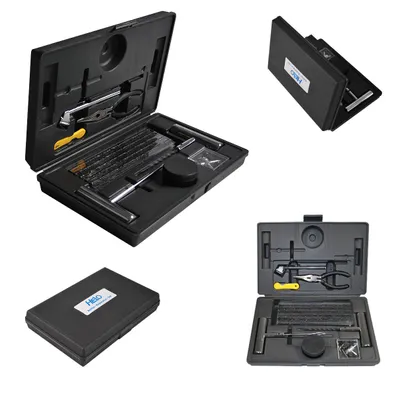 Produktbild von Reifen-Reparatur-Set Reparatur Werkzeug Flickzeug SCHWARZ TEK-046 KFZ Reifen 5x