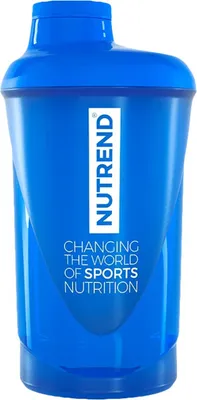 Obrázek produktu pro Shaker se sítkem, modrý, 600 ml