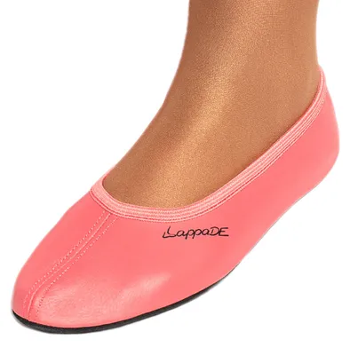 Produktbild von Lappade Ledersohle lachsrot Gymnastikschuhe, Schläppchen, Turnschläppchen (Art.