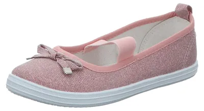 Produktbild von girlZ onlY Kinder-Leinenslipper Pink, Farbe:rot, EU Größe:33
