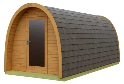 Produktbild von Tuindeco Sauna POD mit 3 Räumen - Thermowood