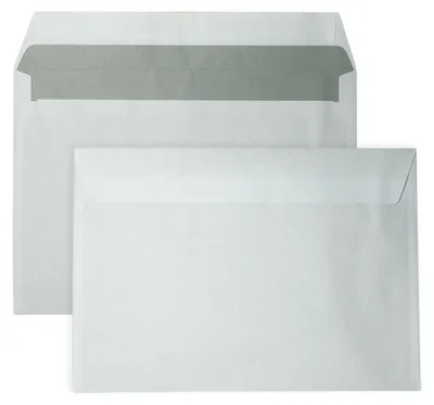 Produktbild von DULA - C5 Umschläge A5 weiß - 229 x 162 mm - 25 Stück - Selbstklebend mit Klebestreifen - 80 Gramm
