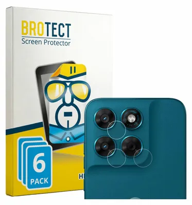 Produktbild von 6x Für Motorola Moto G77 (NUR Kameraschutz) Schutzfolie BROTECT Displayschutz Display Schutz Folie Klar Transparent