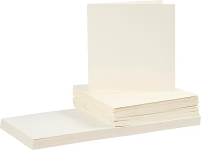 Produktbild von Creativ Company 23119, Weiß, 160 mm, 160 mm, 50 Stück(e)