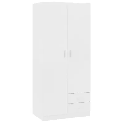 Immagine prodotto di vidaXL Armadio Bianco 80x52x180 cm Materiale a base di legno