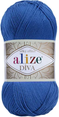 Produktbild von 100g Strickgarn ALIZE DIVA Sommerwolle Häkelgarn Wolle Sommer Stricken Häkeln