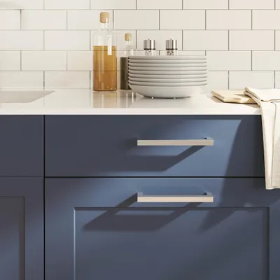 Obrázek produktu pro vidaXL Nábytkové úchytky 10 kusů stříbrná 160 mm nerezová ocel
