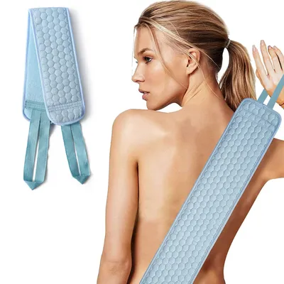 Produktbild von Peeling Waschlappen - Rückenschrubber Rückenbürste, Peelinghandschuh