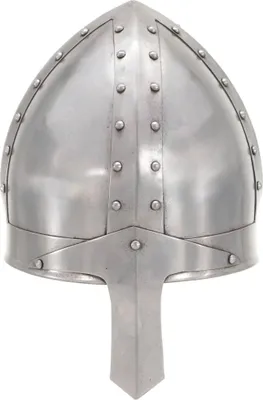 Obrázek produktu pro vidaXL Středověká rytířská helma Antique Replica LARP Silver Steel
