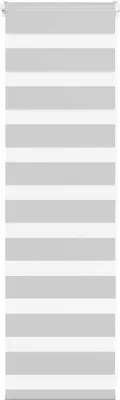 Produktbild von Möbel Zebrarollo Hellgrau 50x100 cm Stoffbreite 45,9 cm Polyester 4014407
