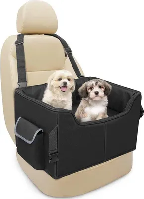 Immagine prodotto di Seggiolino per auto stabile e sicuro per cani di piccola taglia, lavabile