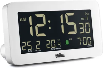 Produktbild von BRAUN BC10 DCF-W Funkwecker weiß