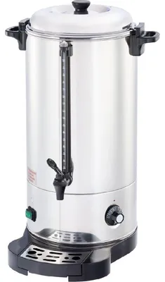 Immagine prodotto di Erogatore di acqua calda a risparmio energetico da 18 litri - A doppia parete ed elettrico, in acciaio inox
