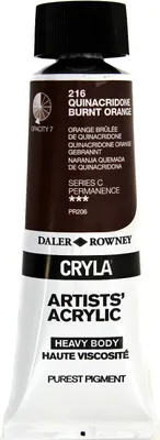 Produktbild von Daler Rowney Cryla Artists’ Acrylfarbe Quinacridone Burnt Orange 75 ml 1 Stck