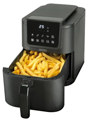 Produktbild von Bourgini Slimfit Airfryer XXL - Heißluftfritteuse - 5 Liter - 1500W - PFAS frei