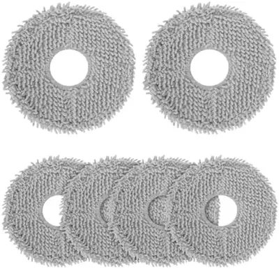 Produktbild von PromoHome® 6 Stück Ersatz-Wischpads, wiederverwendbare Mikrofaser-Wischpads für Nasswischmodus, geeignet für L10s Ultra/L10 Ultra/L10s Pro