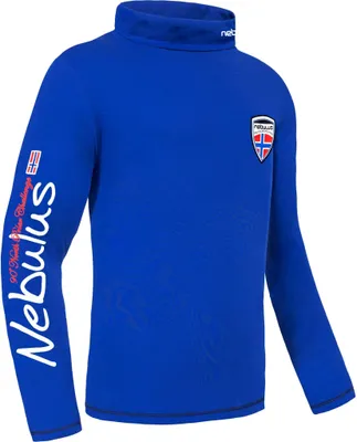 Zdjęcie produktu dla Nebulus golf męski WARMER, golf, długi rękaw, Q1125 - Men, kobaltowy niebieski, L