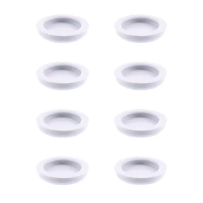 Produktbild von WAGNER QuickClick® Kunststoffgleiter HYPER SLIM - 8er-Set Ersatzgleiter Ø 20 mm für Basis Ø 14/17 mm, DE Ware - 15793100