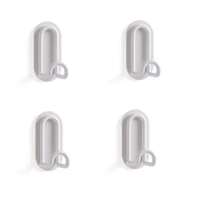 Produktbild von INF Wandhaken für Bad & Küche, 4er-Pack Beige