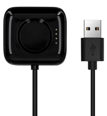 Produktbild von kwmobile Smartwatch Ladekabel für Oppo Watch 1 (46mm) USB Ladekabel für Smartwatch - Smart Watch Aufladekabel - Fitnesstracker Ersatzkabel - Schwarz