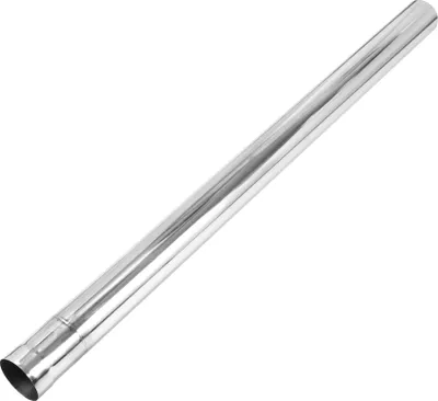 Image de Tube De Tuyau D'Échappement Droit Tuyau D'Échappement De Voiture Mandrel Bend Diy Tuyau De Tuyauterie Personalisé 76Mm Od 1016Mm Longueur T304 Acier Inoxydable Ton Argenté