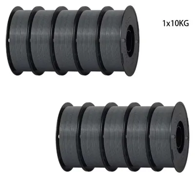 Obrázok produktu pre 3D tlačový filament, materiál PETG, vysoká pevnosť, sivá farba, 10 kg