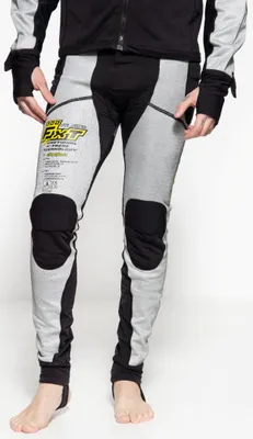 Produktbild von King Kerosin Motorgear Underpant Protektorenhose, schwarz/grau, XL