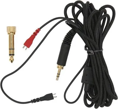 Image de Câble pour casque Sennheiser HD, avec contrôle du volume et microphone, longueur : 3 mètres