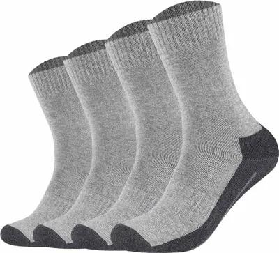 Produktbild von Camano Uni Socken - Pro Tex Function, einfarbig, 4er Pack Grau 39-42
