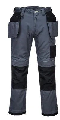Obrázok produktu pre Pracovné odevy PORTWEST T602 sivé nohavice s pásom 60