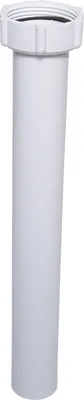 Produktbild von VONLIS Tauchrohr, 32 mm Durchmesser, 270 mm Länge, 5/4 Zoll Gewinde, für Spülensiphon