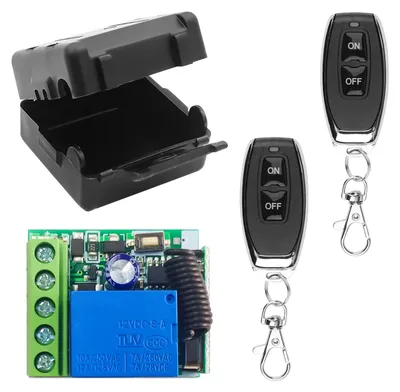 Obrázok produktu pre Bezdrôtové diaľkové ovládanie, 433 MHz, 12 V DC, určené pre otvárače garážových brán