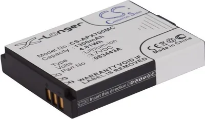 Produktbild von TECHTEK Akku Kompatibel mit [Actionpro] ISAW A1, ISAW A2 Ace, ISAW A3, X7 Ersetzt 083443A