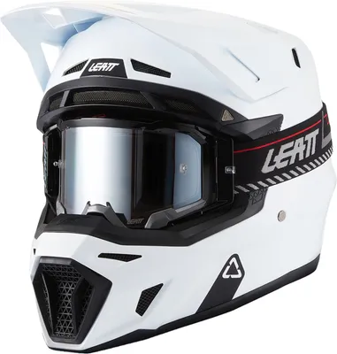 Immagine prodotto di Casco da motocross Leatt Moto 8.5 V27 con visiera, colore bianco, taglia L (59/60)