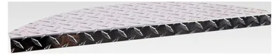Produktbild von Halbrunde Stufenmatten aus Aluminium, 60 x 18 cm, SET= 5 Stück