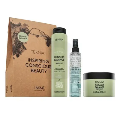 Obrázek produktu pro Lakmé Teknia Organic Balance Pack sada pro všechny typy vlasů 300 ml + 250 ml + 100 ml