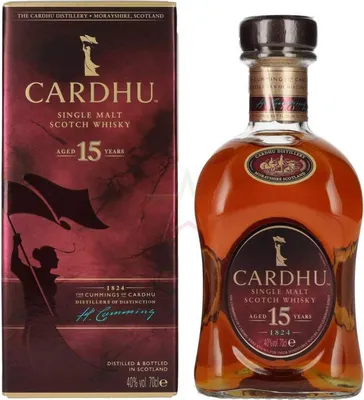 Produktbild von Cardhu 15 Years Old Single Malt Scotch Whisky 40,00 % 0,70 Liter
