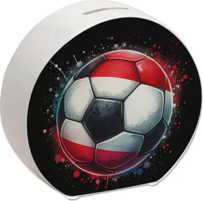 Produktbild von Fußball Österreich Flagge Spardose